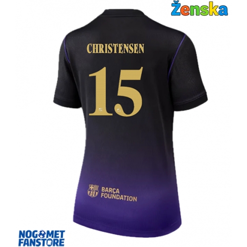 Barcelona Andreas Christensen #15 Gostujuci Dres za Ženska 2026-27 Kratak Rukav